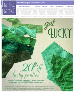 Hanky Panky Sale