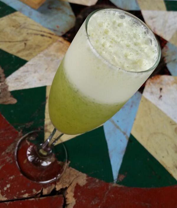 Pineapple and Mint Juice from El Silencio Lodge & Spa