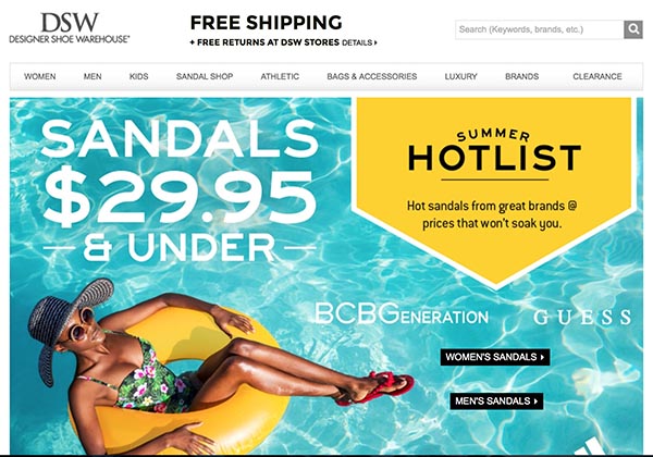 Online Off-Price Stores: DSW