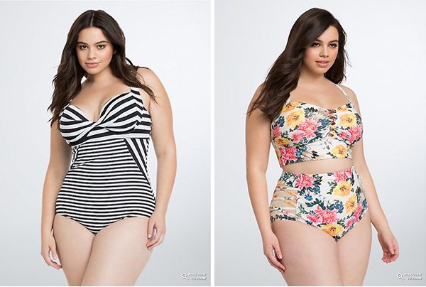 If you want stylish plus size swimwear, Torrid is a great place to shop!