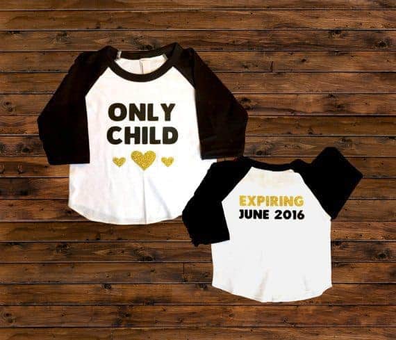 Only Child Expiring Tee