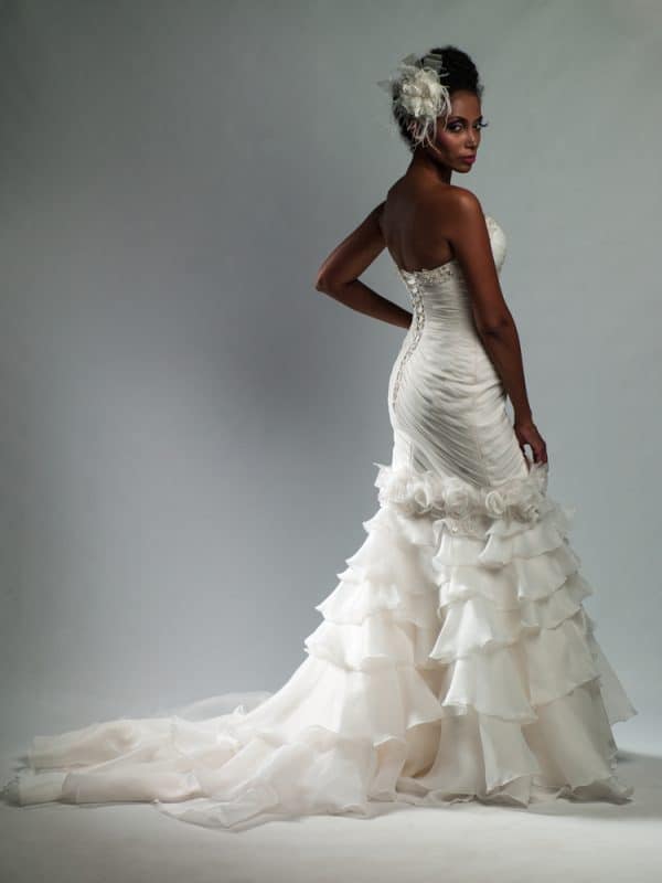 ruched wedding dresses are a beautiful option