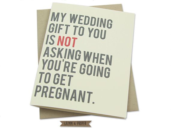 Wedding Wednesday: 10 Funny Wedding Cards