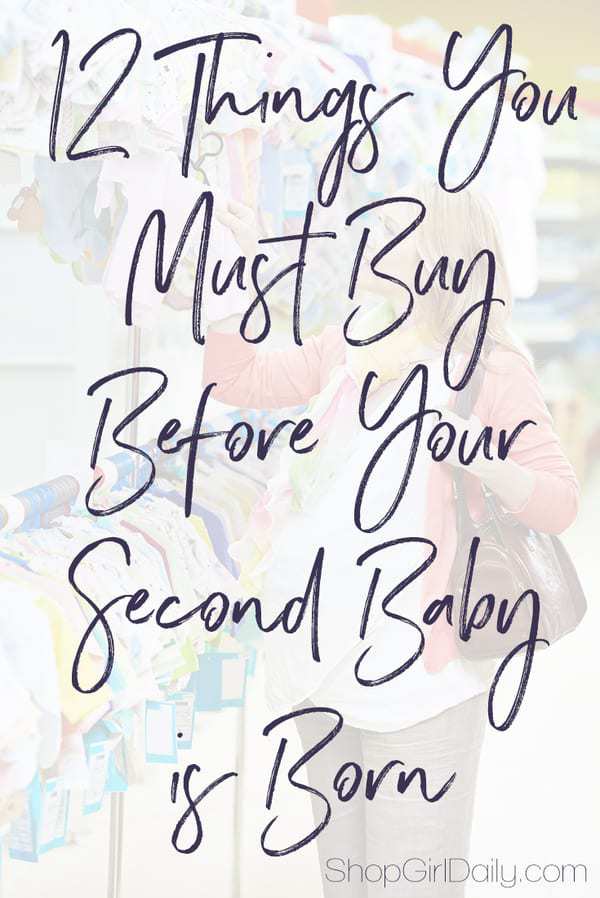 12 Things You Must Buy Before Your Second Baby is Born