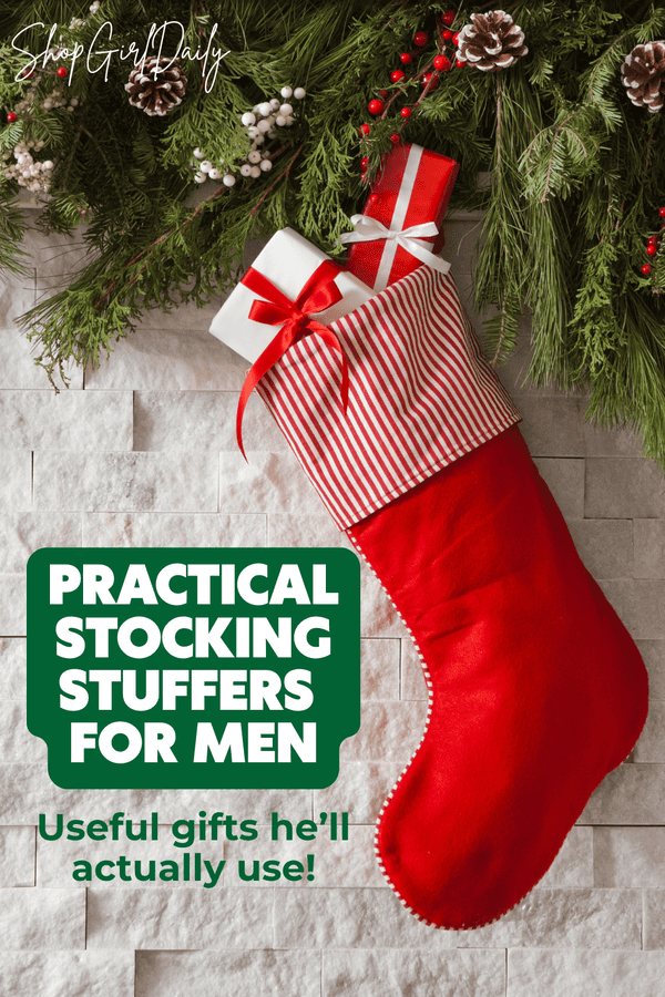 Practical stocking stuffers for men - Gifts he'll actually use | ShopGirlDaily.com