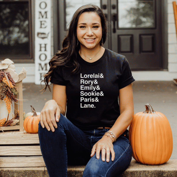 Girlmore Girls Names Tee