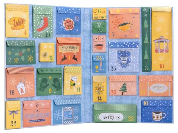 Gilmore Girl Advent Calendar Envelopes