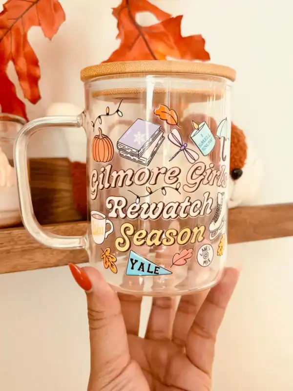 Gilmore Girls Gift Ideas: gilmore girls rewatch season coffee mug