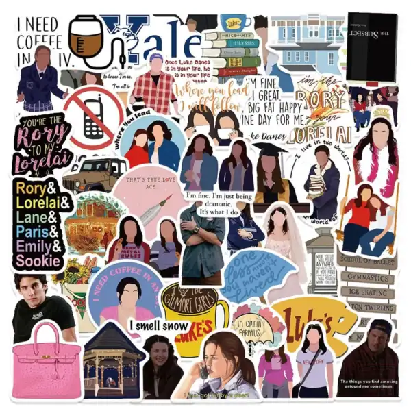 Gilmore girls Sticker Set