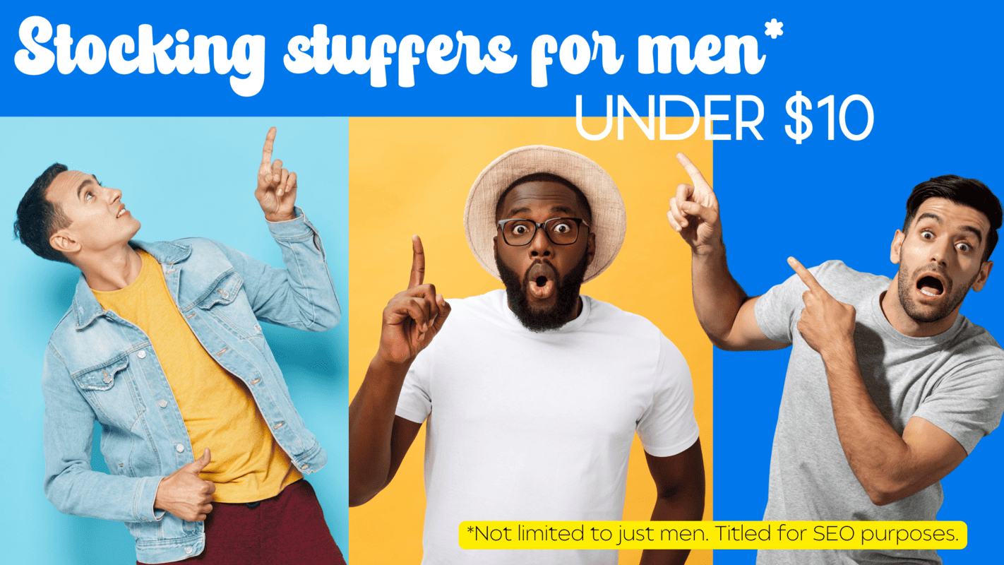 200+ Stocking Stuffers for Men Under $10 (Fun, Useful & Affordable Gift Ideas)